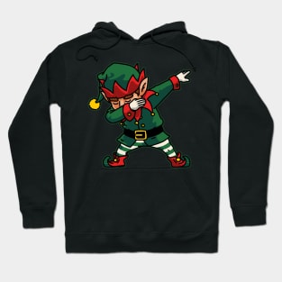 Dabbing Elf Shirt Kids Christmas Gifts Santa Helper Costume Hoodie